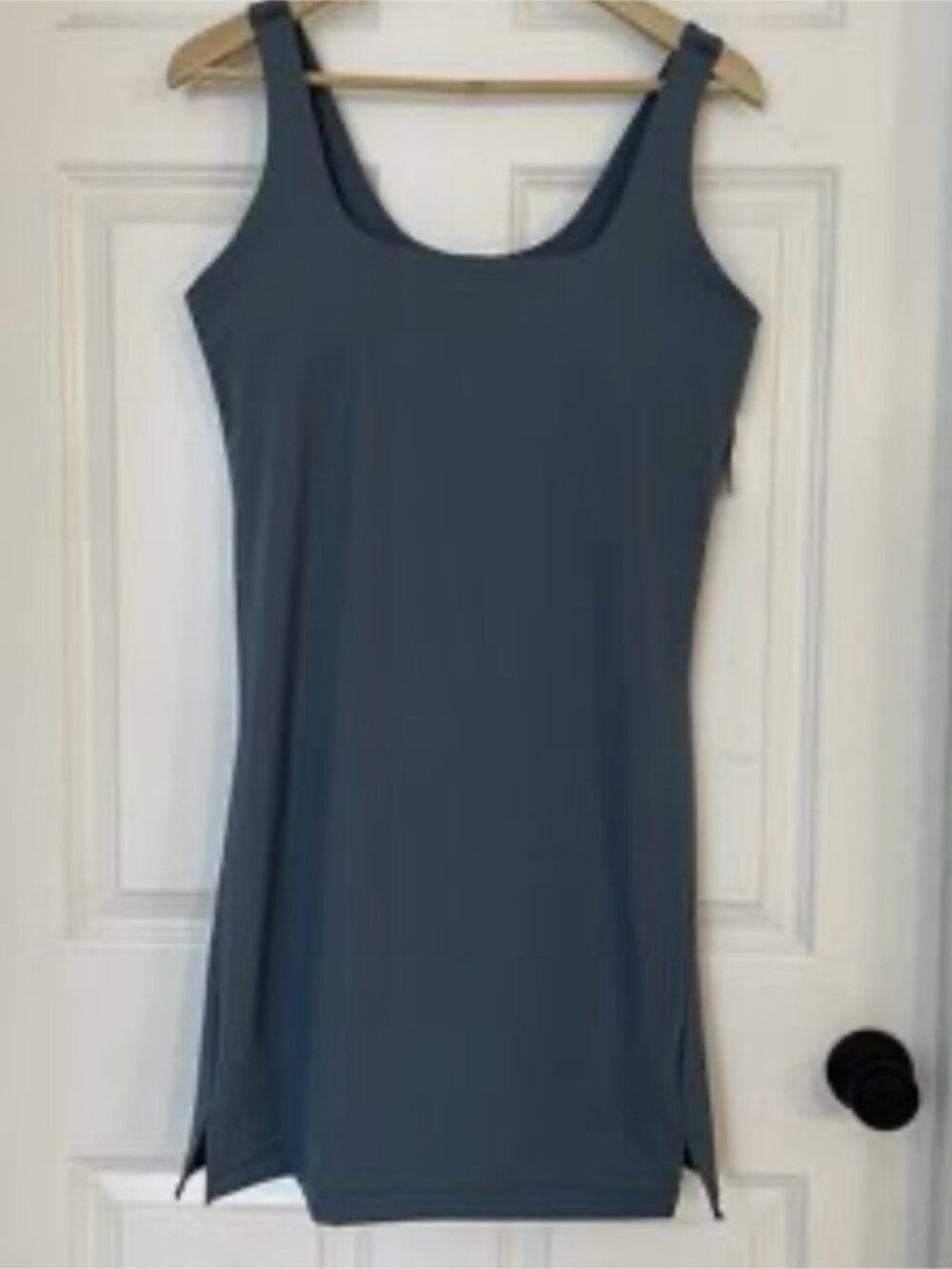 Blue Sleeveless Jumpsuit Romper - Picture 2 of 2